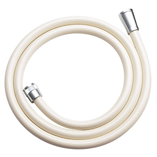 ガオナ これカモ シャワーホース 取替用 2.5m(アダプター付 ほとんどのメーカーに対応 アイボリー) GA-FK034