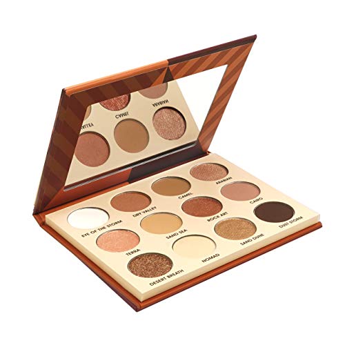 Ebin New York Sandstorm - Secret Of Pharaoh Eyeshadow Palette, Highly Pigmented And Blendable, Cruelty-Free, Long-Lasting Matte & Shimmer #TOP27