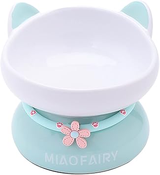 Amazon 猫 食器 陶器 猫用フードボウル 犬 食器 猫の頸椎を保護 嘔吐を防ぐ 15度の傾斜 食べやすい ご飯 皿 食器台 滑り止め 3色 小型犬猫 ペット用食器 ボウル Yybc 食器 ボウル 通販