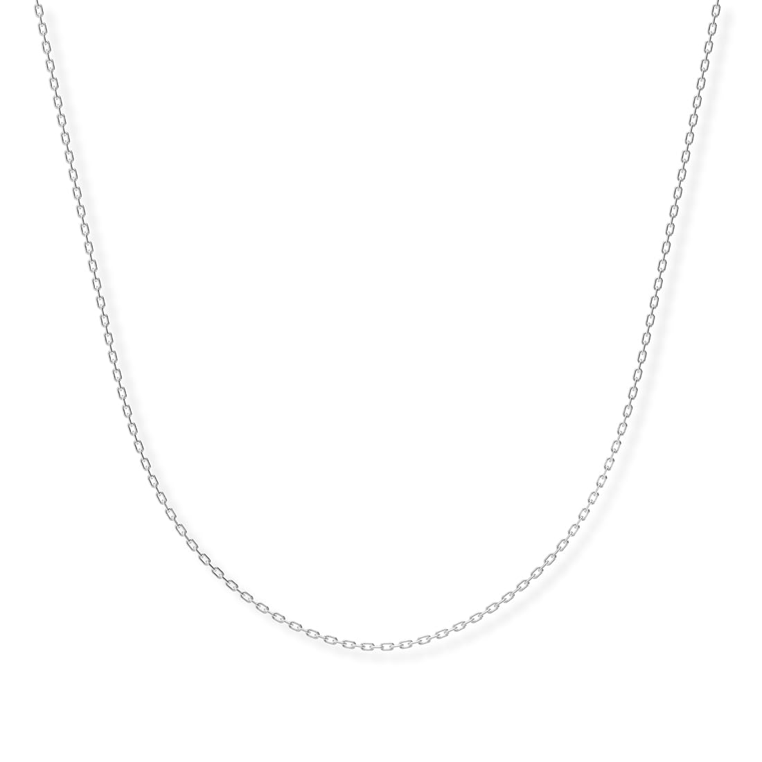 clara Anti-Tarnish 925 Sterling Silver Chain Necklace in 18 inches | Gift for Women and Girls| Minimal Daily Wear-picture-15