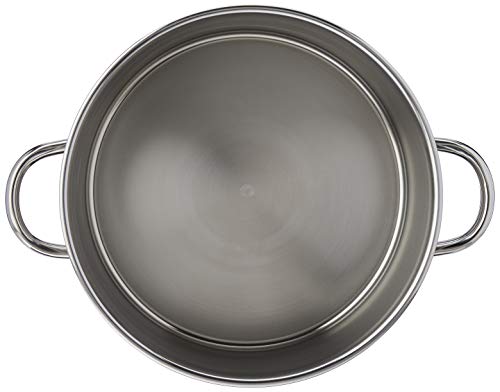 Rechaud com Banho Maria Platanos, Brinox, Aço Inox, 10L