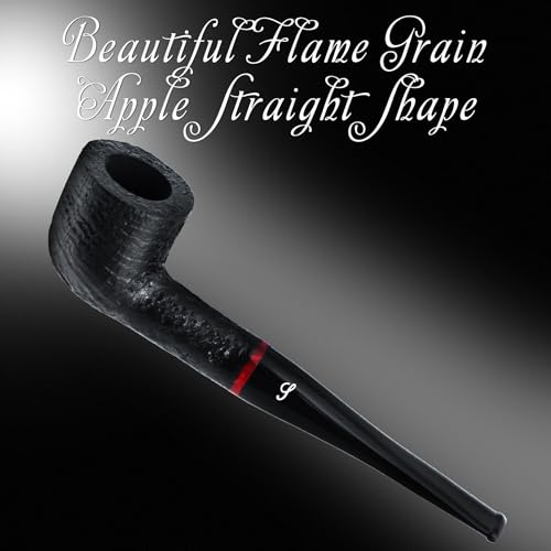 SPIPER Briar Wood Tobacco Pipe – Handmade Zulu Style Pipe with 9mm Filter, Smooth Stem – Premium Pipe for Men with Gift Box - Thumbnail 5