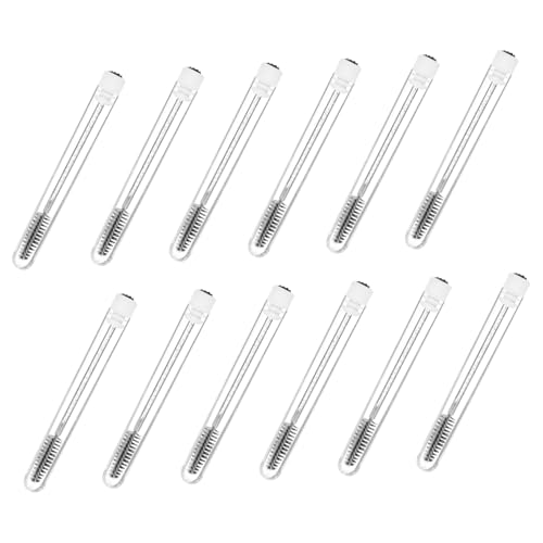 NOLITOY Portable 15 Set Crystal Wand Mascara Brush Eyelash Extension Tool Spiral Brush for Easy Application Random Color