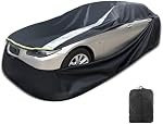 Couvertures de voiture fermées pour voiture entière extérieur / intérieur universel Fit Impala/El Camino,7 Series,Benz S, Audi A8/S8,Lexus LS, CT6,Continental, Chargeur Daytona, Sedan/Longueur de la Coupé 200''-212''