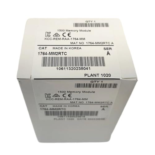 LRILLMAING 1764-MM2RTC Memory and Real-time Clock Module 1764MM2RTC New in Box with One-Year Warranty