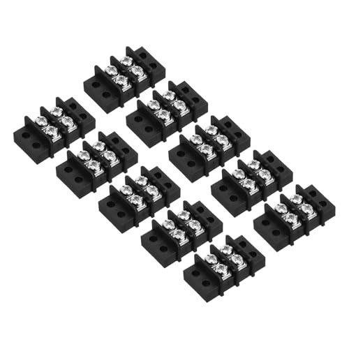 Bornier à vis pas de 9,5 mm à double rangée pour circuits 20A