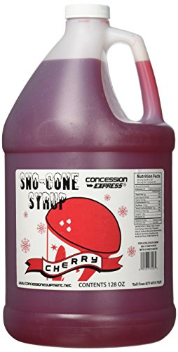 Concession Express Snow Cone Syrup 1 Gallon (Bubble Gum)