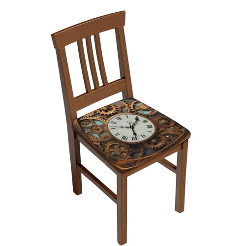 Housses de tabouret en velours doux rouille pour design industriel - 2