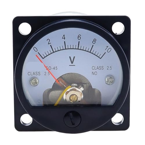 Voltmètre analogique SO-45 DC 50V encastrable pour panneau électrique