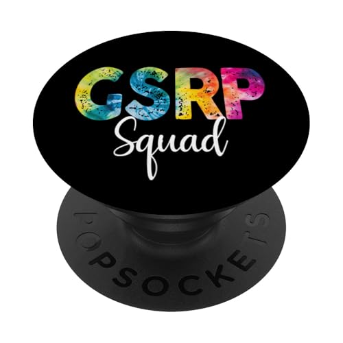 GSRP Squad Tie Dye Back to School Women Appreciation PopSockets Adhesive PopGrip