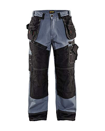Blaklader X 1600 Pants, Color: Grey/Black, Size: 30X28 (16001370949930:28) #TOP1