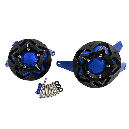Protection moteur CNC bleu pour Kawasaki Z1000 et Z1000SX de 2010 à 2019