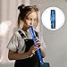 Style 1: 13.8 Inch Zippered Flute & Piccolo Carry Bag - Portable Washable Case for Vertical Flutes & Recorders