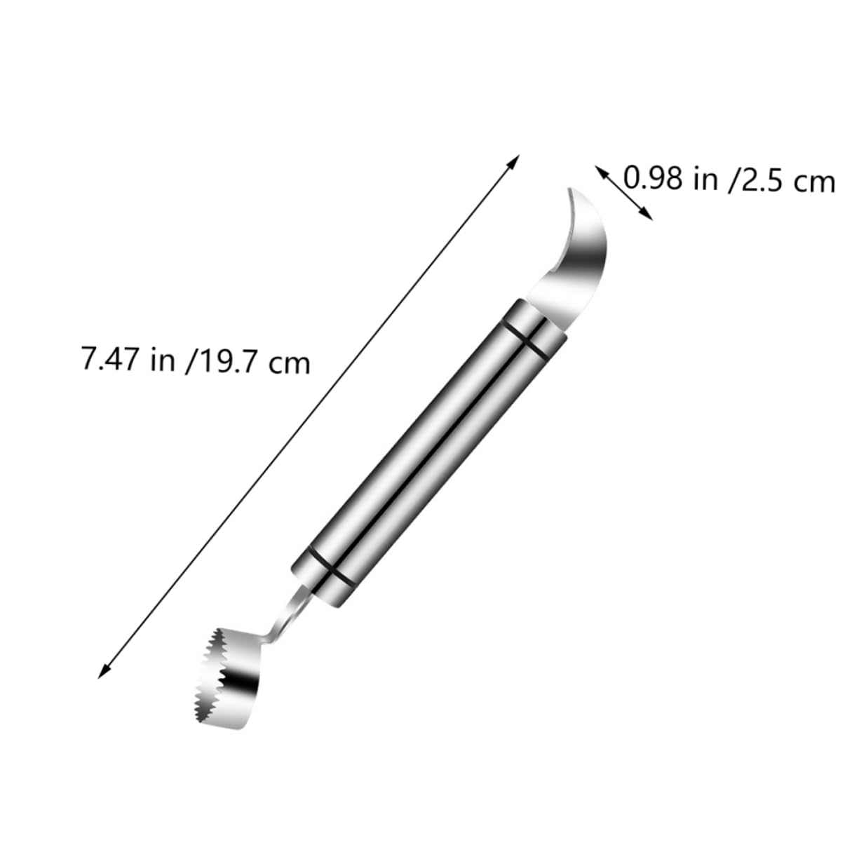 COLLBATH Pomegranate Opener Orange Opener Kitchen Tool Steel Blade Pit Remover Fruit Dicer Compact Design