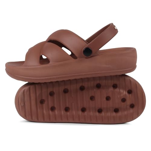 Image of YOHO Wanderz Clogs for Women | Soft EVA Cushioned Footbed | Lightweight with Bold Sole, Waterproof