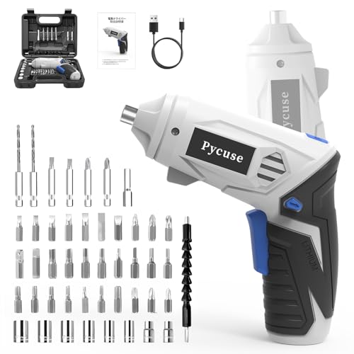 Pycuse 電動ドリル ドリルドライバー