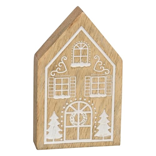Weihnachtsdeko Landhausstil 29 matches21 HOME & HOBBY Holzhaus Weihnachtsdeko in 12 cm Dekohaus für...
