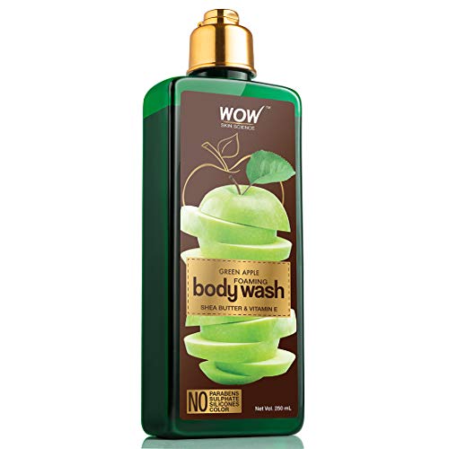 Image of WOW Skin Science Green Apple Foaming Body Wash - No Parabens, Sulphate, Silicones & Color - 250Ml
