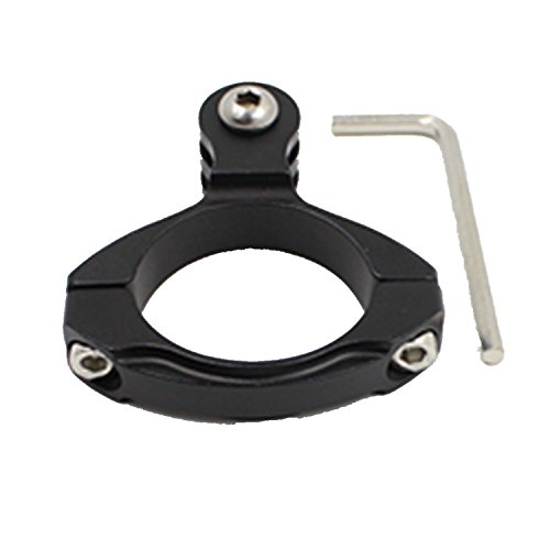 jeerui Negro manillar de bicicleta de 31,8 mm abrazadera de aluminio para GoPro Hero 4 3 3 Plus