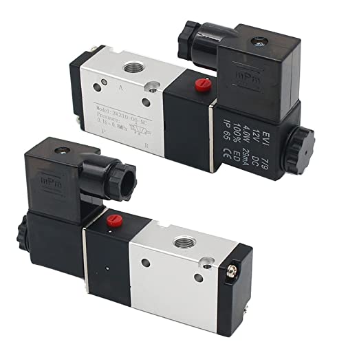 Électrovanne pneumatique 3V210-06 2/3 voies 1/8 12V DC valve de contrôle - 7