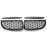 Anwendbare Modelle: Diamant-Stil-Autor Racing Grill für BMW E36 E46 E39 E87 E90 E92 F20 F39 E60 F10 F10 F18 G38 E60 F10 F18 G35 G38 Vorderer Nierenersatzgitter, Vergleichen Sie bitte die Teilenummer mit Ihrem Original vor dem Kauf.