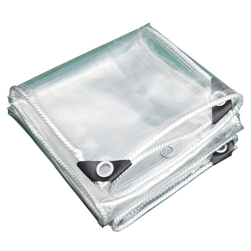 Lonas impermeables exterior de plástico transparente antirayos UV 2