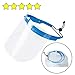 Produktbild AMhomely® Gesichtsschutzschirm, Anti-Öl Spritzschutzmaske, Sicherheit Küche Kochen Anti-Öl Spritzer Klar Gesicht Abdeckung Maske Schutz Küche Zubehör Küche/Camping (Blau)