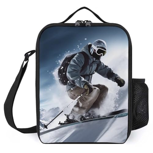 AWUCDIMFWX Insulated Lunch Bag Women Reusable Lunchbox