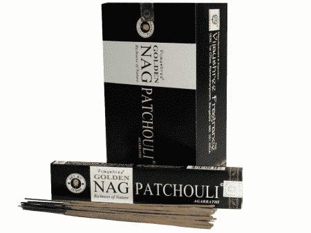 Box of incense 12 boxes of 15 grams GOLDEN NAG PATCHOULI