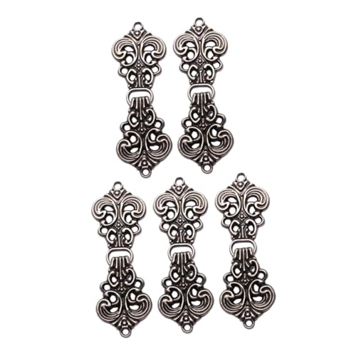 Operitacx 5pares Botones Patrón De Vintage Para Cheongsam Cierre De Diseño De De Botones Para Coser Accesorios Para Vestidos Tradicionales