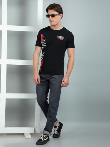 Image of Dollar Pack of 1 Cotton Printed Men Tshirt