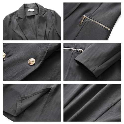MODFUL Women's Casual Open Front Blazer Jacket for Lady with Notch Lapel Work Office Outfit4
