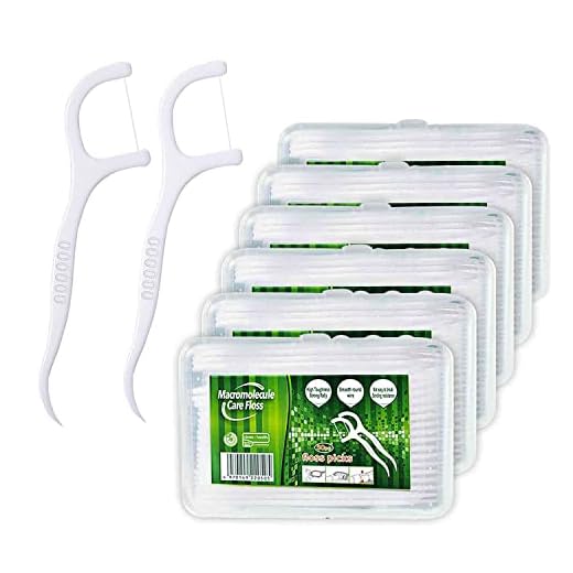 Dental Floss, 300+40 Stück Zahnseide Sticks