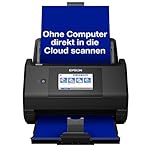 Epson WorkForce ES-580W Scanner, Dokumentenscanner (scannt ohne PC, 35 Seiten bzw. 70 Bildern pro Minute, bis DIN A4, beidseitiger Scan in einem Durchgang, automatische Ausrichtung) One size
