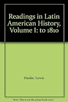 Readings in Latin American History, Volume I: to 1810 0318745860 Book Cover