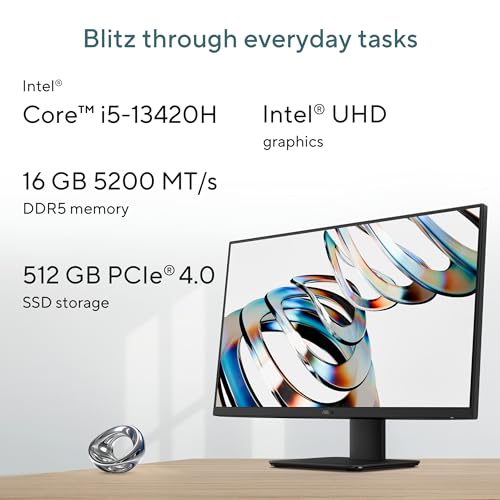 Image of ASUS AiO V440,13th Gen Intel Core i5-13420H, 23.8 inch FHD,100Hz,All-in-One PC(16GB RAM /512GB SSD /Windows 11 /Office 24 /Retractable Camera /with Wired Keyboard & Mouse /M365 Basic (1Year)*) V440VA-KBPC043WS