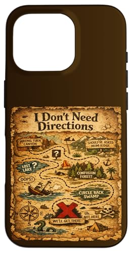 I Don't Need Directions Funny Dad Design ? �n�} �X�}�z�P�[�X iPhone 16 Pro �p
