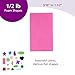 Colorations Bucket of Fun Foam Shapes Multicolor Arts and Crafts Material for Kids (1/2 lb.)
