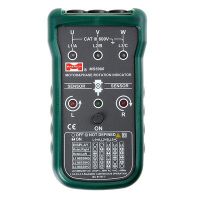 MASTECH MS5900 Motor and Phase Rotation Indicator