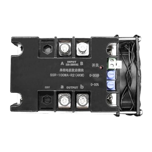 Démarreur progressif intelligent moteur monophasé 4KW SSR-100WA-R1 module de démarrage