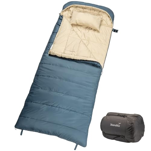 Sac de couchage léger Skandika Oppdal pour éliminer le froid en camping 3 saisons