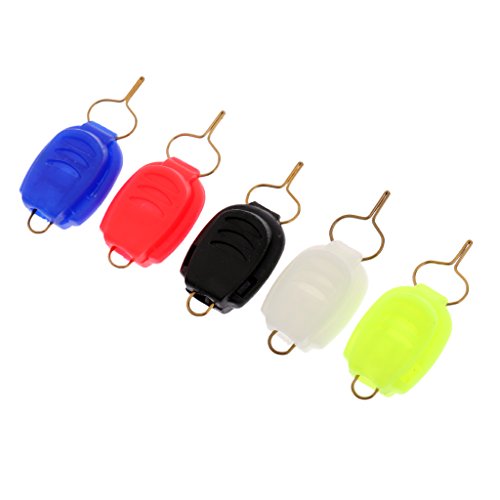 Homyl 5Pcs Spinning Reel Line Stopper Baitcasting Wire Buckle Holder Holder Check