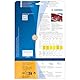 HERMA 4574 Wetterfeste Folienetiketten ablösbar, 20 Blatt, 97 x 42,3 mm, 12 pro A4 Bogen, 240 Stück, selbstklebend, bedruckbar, matt, blanko Klebeetiketten Aufkleber aus Folie, weiß