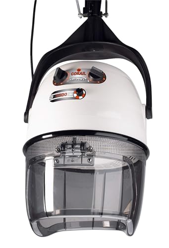 Casque Corail 1500 blanc Ultron pour bras de séchage coiffure