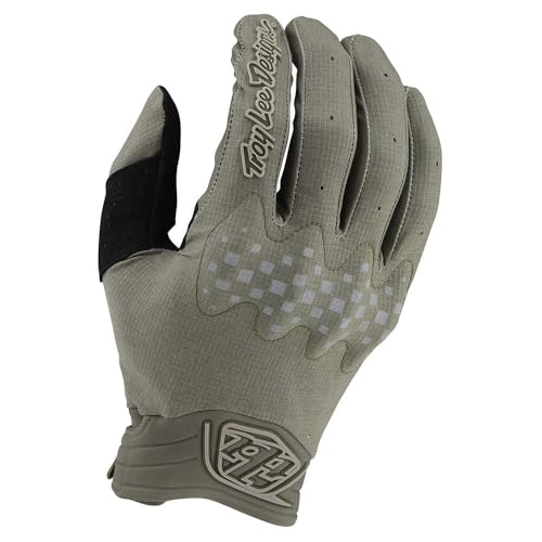 Troy Lee Designs Gambit Glove for Motocross MX Mountain Biking, Solid Olive, Medium