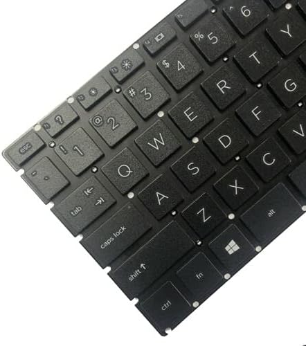 US Keyboard Black Replacement for HP 14-cf 14s-cf 14-dk 14s-dk 14-df 14s-df