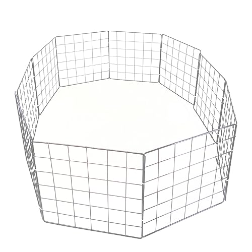 Cercado Pet Kit 10 Telas 40x40cm + 22 Abraçadeiras + 4 Fixadores Adesivos