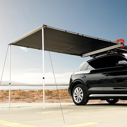 PQXQZ Auto Vorzelt, Auto Markise Camping, Wetterfeste Seitenmarkise Für Camping Und Überland, Ausziâ€¦ – Miniatur
