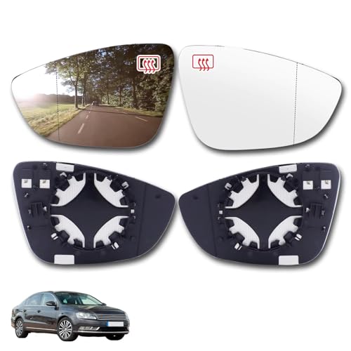 Miroir convexe pour VW Passat B7 CC Scirocco EOS avec angle réglable