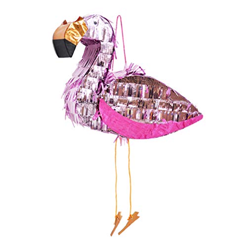 Toyandona 1Pc Flamingo Pinata For Birthday Party Summer Luau And Pool Party Supplies (11. 4X3. 1X16. 5 Inch/Random Color) #TOP25